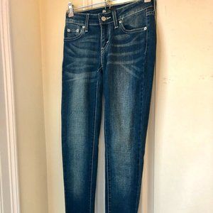 NWT Levi's blue jean "leggings" size 24